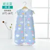 Sonho Quente Bebê Gaze Pernas Divididas Algodão Puro Bebê Primavera Verão Outono à Prova de Chute Roupa de Cama Pijama para Meninos e Meninas Crianças