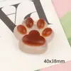 Jelly Luminoso Transparente Garra de Gato Fofa Acessórios para Joias de Resina DIY Material de Cola de Creme Capa de Celular Adesivo de Geladeira