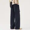 Pantalones de trabajo rectos para hombre con un aspecto elegante de alta gama, pantalones casuales holgados para hombre, resistentes a la suciedad, adecuados para primavera y otoño, modernos y versátiles
