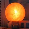 Lámpara de Pared del Himalaya, Lámpara de Sal, Luz Nocturna, Lámpara de Mesita de Noche, Lámpara de Cristal de Sal, Adorno Decorativo de Luz Cálida, Múltiples Especificaciones, Envío a Todo el Mundo