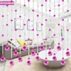 Cortina de Cuentas de Cristal Cortina Divisoria para Entrada, Modelo Nuevo sin Taladro para Sala de Estar y Baño, Cortina de Cuentas Divisoria Puerta a Puerta