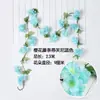 Cipó de Cerejeira Artificial para Pendurar no Teto/Parede Fio de Plástico Flor de Cipó Enrolado em Tubos de Ar Condicionado para Decoração de Casamento