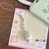 Novo Pingente de Alça de Celular de Urso Trevo de Quatro Folhas, Urso Autodepreciativo Flor de Cerejeira Fofo, Presente Doce para Melhor Amiga