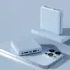 Mini Power Bank Popular Grande Capacidade Ultra Fino Portátil Power Bank Presente Logotipo Personalizado