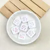 Cuentas de Goteo de Aceite Acrílicas DIY/Colgante para Bolso de Cadena de Teléfono Móvil Tocado Agujero Vertical Accesorios de Joyería Material Cuentas Sueltas Venta al Por Mayor