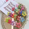 Pinza para el Cabello Estrella de Dopamina Y2K para Niñas, Pinza para Flequillo Infantil, Pinza BB Estrella de Cinco Puntas para Flequillo Lateral, Adorno de Pelo Pinza Linda