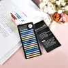 Etiquetas de Índice Ultrafinas, Marcadores de Teclas Transparentes, Notas Adhesivas Coloridas Estilo Coreano, Notas Mensajeras Impermeables de Mascota, Pegatinas N Veces