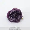 Cabezas de Flores de Rosa de Té Artificiales, Rosas Falsas Pequeñas para Decoración del Hogar, Manualidades de Boda, Materiales de Flores Artificiales para Jardín Monet DIY