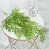 Colgante de pared de hierba de asta de planta verde artificial al por mayor, ratán, Amazon, decoración para sesión de fotos en casa, flor, material de pared de plástico
