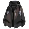 Chaqueta Explorer de Estilo Nuevo Transfronteriza con Capucha para Hombre Ropa de Trabajo Tendencia Estilo Montaña para Exteriores Holgada Chaqueta Unisex para Parejas