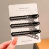 Artefato de Finalização de Cabelo para Adultos Grampo de Cabelo Feminino Sentido Avançado Grampo de Cabelo Traseiro Lado Novo 2024 Presilha Clip Acessório de Cabeça