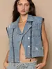 Chaqueta de mezclilla extragrande para mujer, abrigo de moda de primavera hecho a medida, estilo casual de otoño e invierno, hecho por encargo según las muestras del cliente