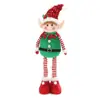 Natal Novo Natal Pendurado Perna Elfo Telescópico Boneco Enfeites Presente Infantil Boneco Elfo Enfeites Atacado
