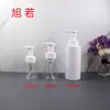 Botella Espumosa de Hombro Plano Pet 250ml 300ml 500ml Botella para Gel Antibacterial Botella Espumadora Botella para Limpieza Facial Botella para Espuma Limpiadora
