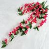 Meihe directo de fábrica 3 jiao rosa para colgar en la pared flores falsas hechas a mano flores artificiales decoración del hogar flor diseño floral venta al por mayor