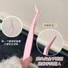 Pestañas Postizas Superiores Voladoras Anguladas con Tallo Transparente Corto Estilo Zorro Natural Realista Genial Inocente Ojo Redondo Como de Madre