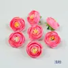 Capullo de té artificial capullo de rosa decoración de boda decoración de mesa flor diadema DIY flor de muñeca caja con flores