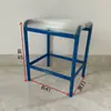 Banqueta de resfriamento de verão respirável confortável para longos períodos sentado sem fadiga banqueta para funcionários fábrica de roupas máquina de costura banqueta plana