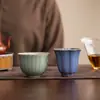 Forno Ru Esmalte Branco Lua Caneca Feita à Mão Caneca Mestra Caneca Única Xícara de Chá Cerâmica Xícara de Chá Kung Fu Doméstica Tigela de Chá Xícara de Chá
