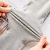 Otoño e invierno nuevo hilo vertical algodón garra de dragón pelo delgado delgado terciopelo banda térmica mono mallas ropa exterior para mujer
