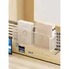 Prateleira de Armazenamento Suspensa de Cabeceira, Não Requer Furação, Cesta de Armazenamento de Lanches de Grande Capacidade para Cama Superior de Dormitório, Gadget de Cesta Suspensa de Cabeceira para Dormitório