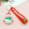 1067 # Chaveiro Criativo de Natal em Desenho Animado, Papai Noel Fofo, Boneco de Neve, Rena, Pingente de Árvore de Natal, Pequeno Presente