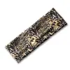 Faixa de Cabelo Retro Estampa de Leopardo Europeia e Americana Transfronteiriça Moda Street Headwear de Garota Popular Faixa Elástica Absorvente de Suor Esportiva para Mulheres em Estoque