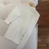 Benefícios Estão Chegando! Gola alta meia-calça de Lã e Seda Quente e Fria Cor Pura Básica Malha de Base D3615Y