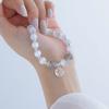 Pulsera de Piedra Lunar Minsheng para Mujer Verano ins Diseño de Nicho Pulsera de Piedra Ojo de Gato Cuentas de Transferencia Nueva Tendencia 2022