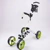 Carro para Bolsa de Golf, Carrito para Bolsa de Golf, Carrito de Aleación de Aluminio de Empuje Manual, Carrito de Golf Juvenil, Carrito de Golf Plegable, Otros