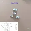 Abrazadera de Fijación Vertical Tipo T de Aleación de Aluminio, Soporte de Fijación de Eje Óptico Extendido, Bloque de Sujeción, Pieza de Conexión, Pilar de Soporte, Base de Soporte