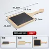 Plato Creativo de Melamina para Wagyu Plato Comercial con Textura de Madera Plato para Buffet de Carne Plato para Barbacoa Plato para Parrilla Estilo Japonés
