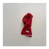 Cachecol de Tricô Estilo Coreano para Crianças à Prova de Frio Inverno Novo Estilo Quente Espessado Versátil à Prova de Vento Cor Sólida Gola de Tecido