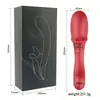Leya Productos para Adultos Vibrador Beso de Ángel Lame Lengua Masaje Calefactor Dispositivo Eléctrico de Masturbación Femenina Juguete Sexual