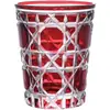 Copa de Vidrio Hecha a Mano con Diseño Creativo Grabado, Vaso para Whiskey, Vaso de Agua Estilo Bosque Fresco, Taza de Té para Mujer