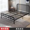 Cama de ferro 1,5 m cama de casal doméstica 1,8x 2 m aluguel de cama de estrutura de ferro 1,2/1 m cama de estudante atacado