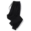 Pantalones de hombre, nueva colección otoño/invierno 2026, corte holgado, estilo deportivo y casual, tejido de pana, forrados de polar, engrosados, pierna recta, pantalones largos