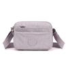 Bolsa Transversal com Alça Larga Feminina Bolsa de Tecido Lavado 2025 Novo Estilo Transfronteiriço Bolsa Feminina Casual Transfronteiriça Bolsa de Ombro para Mãe
