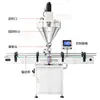 ZONESUN Máquina Envasadora e Embaladora Automática de Pó Máquina Dosadora Quantitativa Leite em Pó Pimenta em Pó Máquina de Enchimento de Garrafas Pequenas