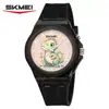 Reloj de Cuarzo Time Beauty Caja Transparente Moda para Mujer Reloj de Cuarzo Impermeable Reloj para Mujer Simple Reloj para Estudiante Hombre
