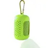 Toalla Deportiva con Sensor de Frío, Toalla de Secado Rápido para Limpiar el Sudor al Correr y Hacer Ejercicio, Toalla Portátil de Seda de Hielo de Silicona, Toalla Refrigerante