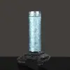 Fabricante de Tazas de Titanio Termo de Titanio Puro con Alta Apariencia, Gran Flor de Hielo, Taza de Titanio para Guisar de Gama Alta, Taza de Regalo, Taza de Agua de Lujo Accesible para Acompañar