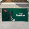 Nuevo Paño de Fondo Navideño 2022 Pegatina para Puerta de Garaje Exterior Tela de Tapiz Decoración para Fiesta Festiva Paño Colgante Tamaño Grande