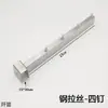 Colgador de Pared para Tienda de Ropa Colgante de Casa Gancho de Pared Acero Inoxidable de 5 Bolas Gancho Lateral Colgante Frontal Percha de Ropa Extendida