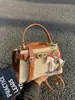 Bolso Bandolera para Mujer, Nuevo Bolso de Mano Transfronterizo de Lino, Bolso Cuadrado Pequeño con Acabado de Alta Gama, Estilo Coreano, Bolso Bandolera de Nicho y Versátil