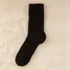 Nuevos Calcetines de Lana para Mujer, Calcetines Cálidos de Media Pantorrilla para Otoño e Invierno, Calcetines Suaves Retorcidos Engrosados de Invierno de Color Sólido Caídos