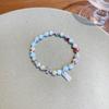 Pulsera popular de cuentas de estilo chino nuevo para mujer, pulsera de perlas versátil de nicho de alta gama, joyería de mano retro para pareja al por mayor
