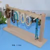 Estante de exhibición de pulseras accesorios de exhibición de joyería tienda creativo Haya de alta gama simple colgante estante de almacenamiento de joyería para pulseras
