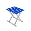 Silla Plegable de Tubo de Metal para Exterior Taburete de Pesca Mazar de Pesca Mazar Doméstico Taburete Plegable Tamaño Grande Mediano y Pequeño