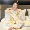 Pijama Infantil, coleção primavera e outono para meninos, pijama de manga longa em algodão penteado, roupa de casa, design de desenho animado para meninos e adolescentes, novo estilo 2026